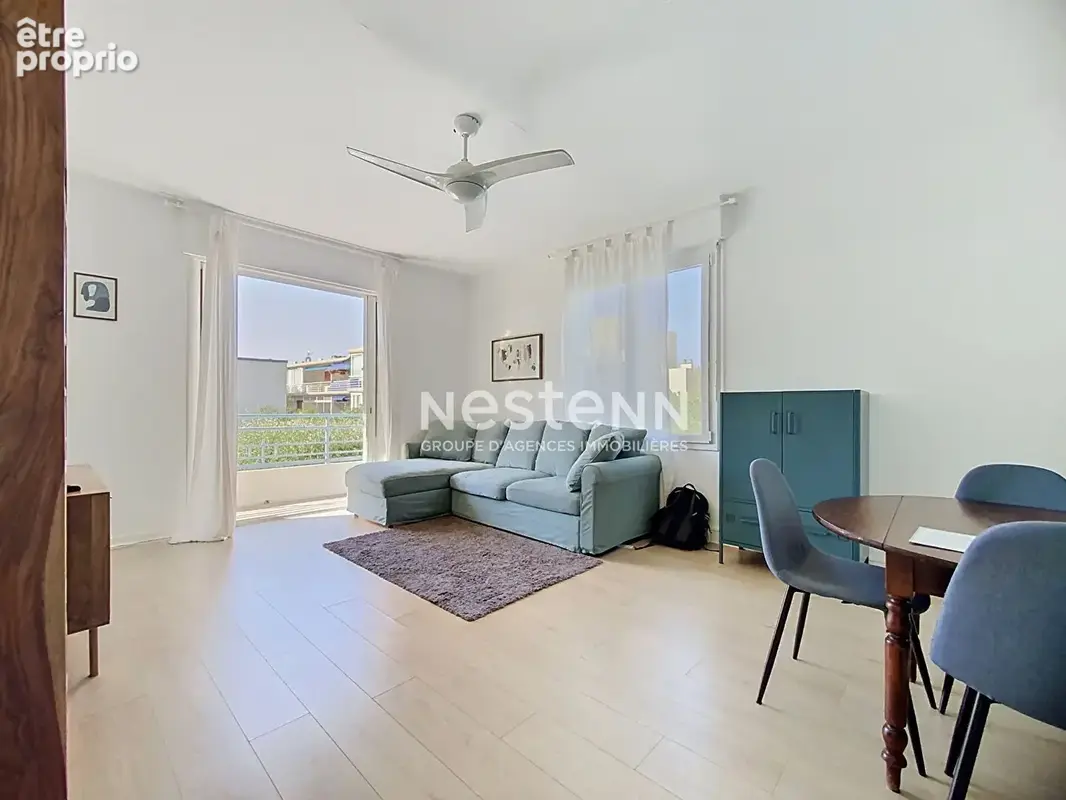 Golfe juan - 2 p - 60m2- vue mer - terasse 14m² - renove - sud - photo 3