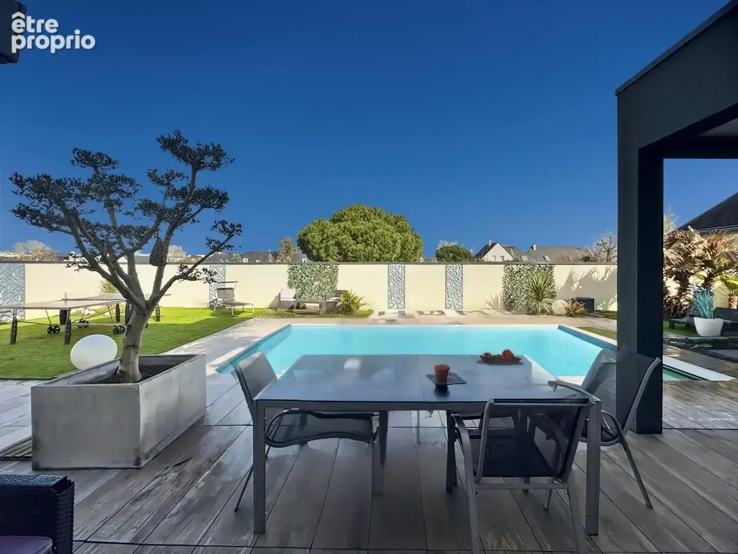 Maison d’architecte contemporaine connectée BBC 188 m² avec prestations d'exception sur parcelle de 750 m² avec piscine - photo 7