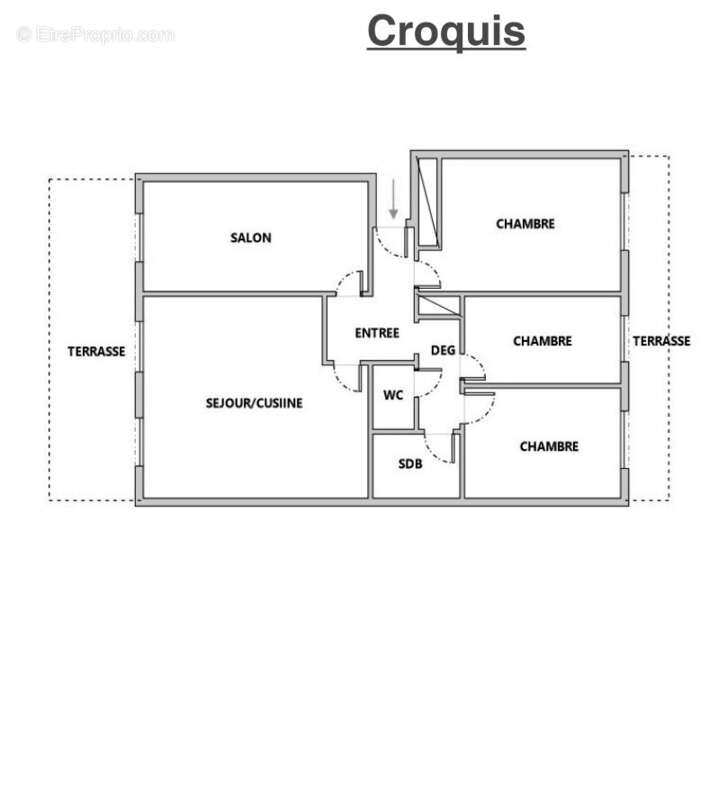 Appartement à MENTON