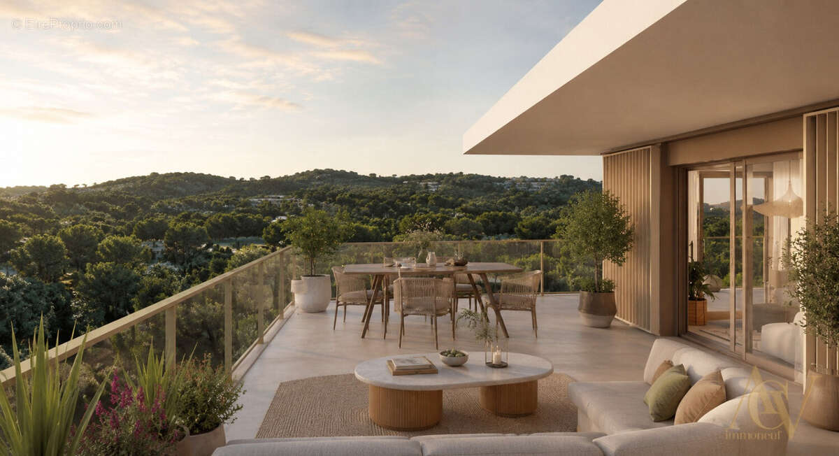 Magnifique 4 Pièces - Terrasse 45m2 4 - Appartement à VALBONNE