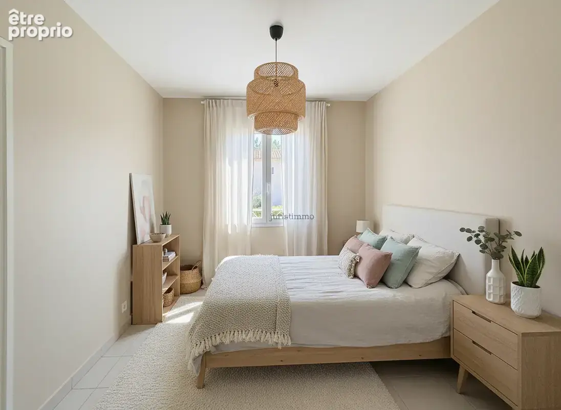 Charmante maison avec 3 chambres, jardin arboré et climatisation. - photo 13