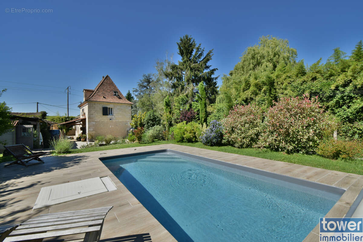 Proche Bergerac, Maison de charme rénovée de 125m2 avec piscine - photo 21