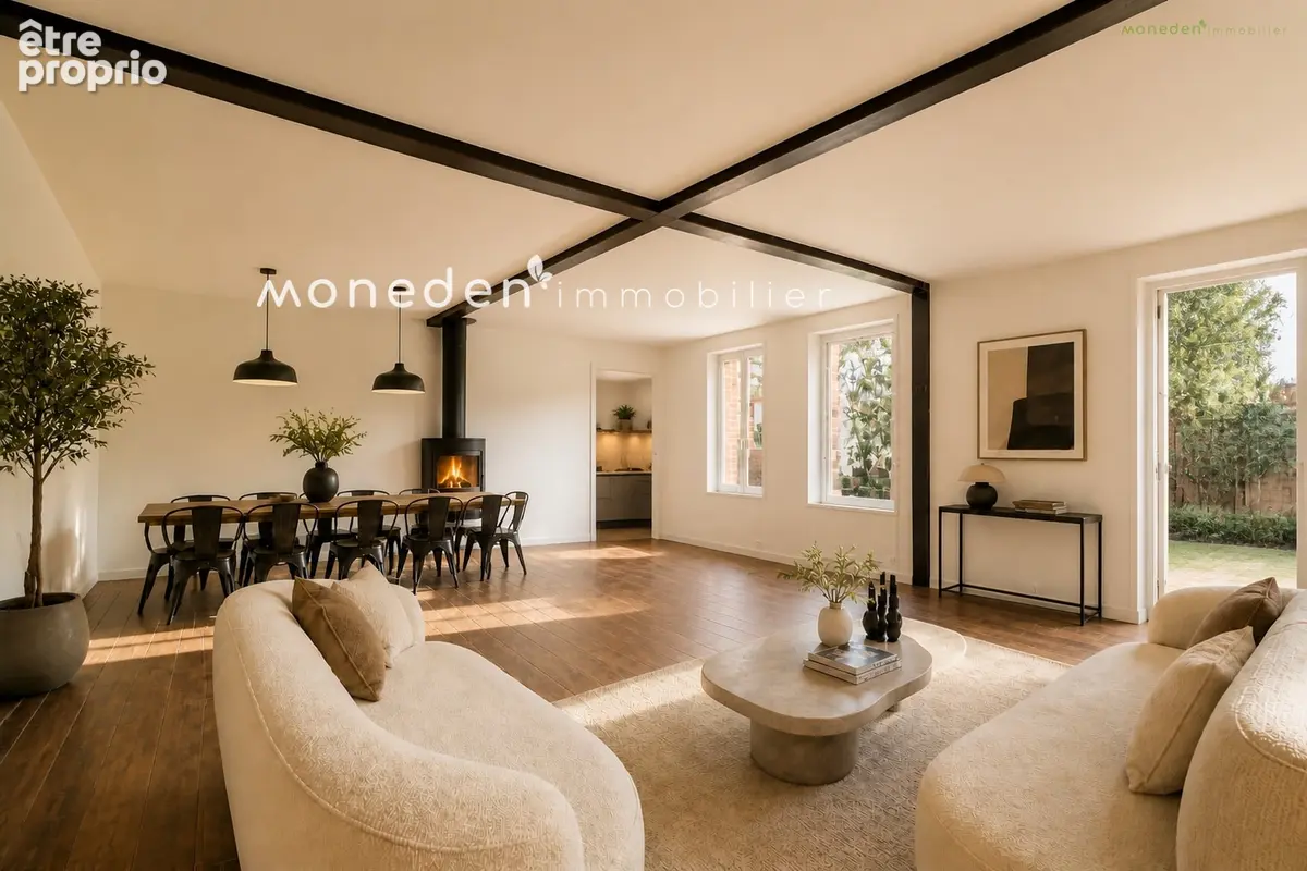 27150 Hébécourt  EXCLUSIVITE Charmante Longère sur un Terrain clos arboré et constructible de 2393m² - photo 3