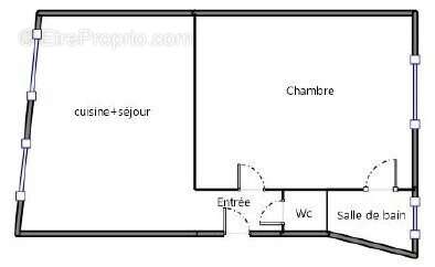 Appartement à PARIS-14E