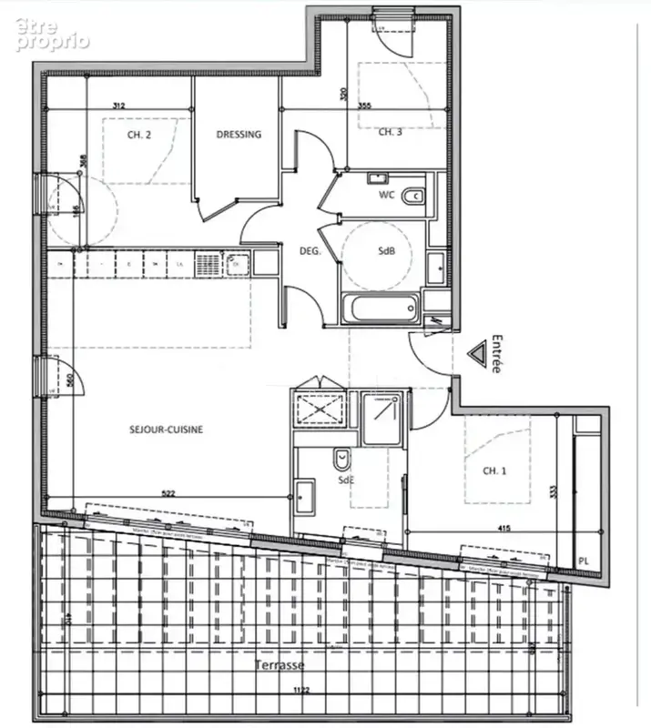 Résidence neuve  Cap D'Ail – Appartement 4 pièces dernier étage avec grande terrasse - photo 2