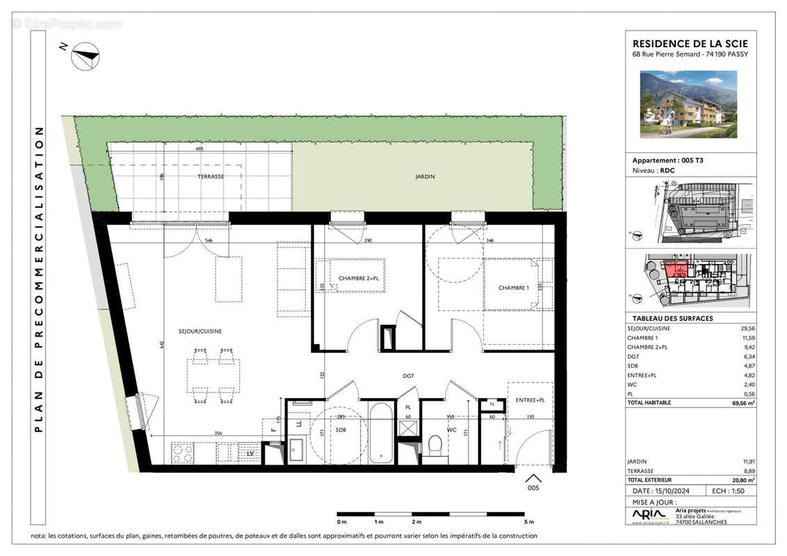 Appartement à PASSY