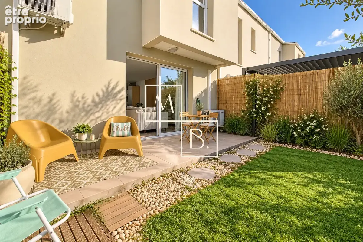 Poussan, maison T4 de 88 m2 avec jardinet - photo 6