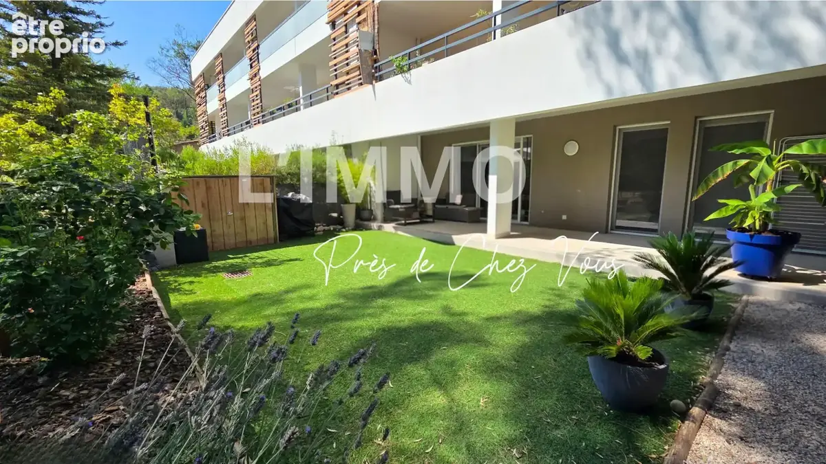 Appartement La Destrousse 3 pièces 58 m2 RDJ au calme Absolu - photo 3