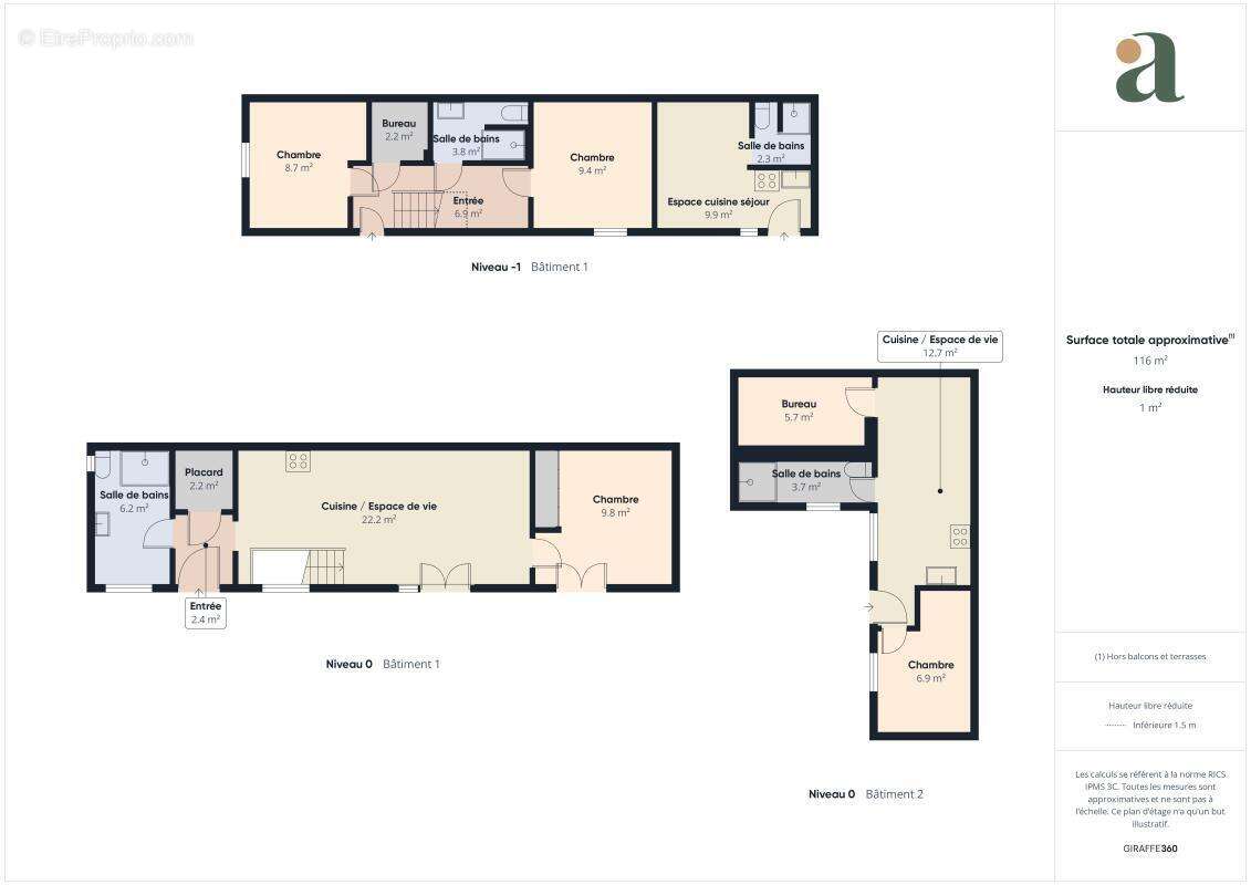 Maison avec dépendances habitables en vente à Bezons (95870) - photo 3