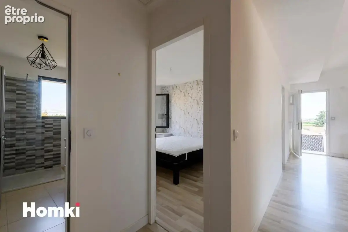 DPE C Appartement récent 3 pièces de 59 m² avec terrasse et parking  à Gallargues-le-Montueux - photo 9