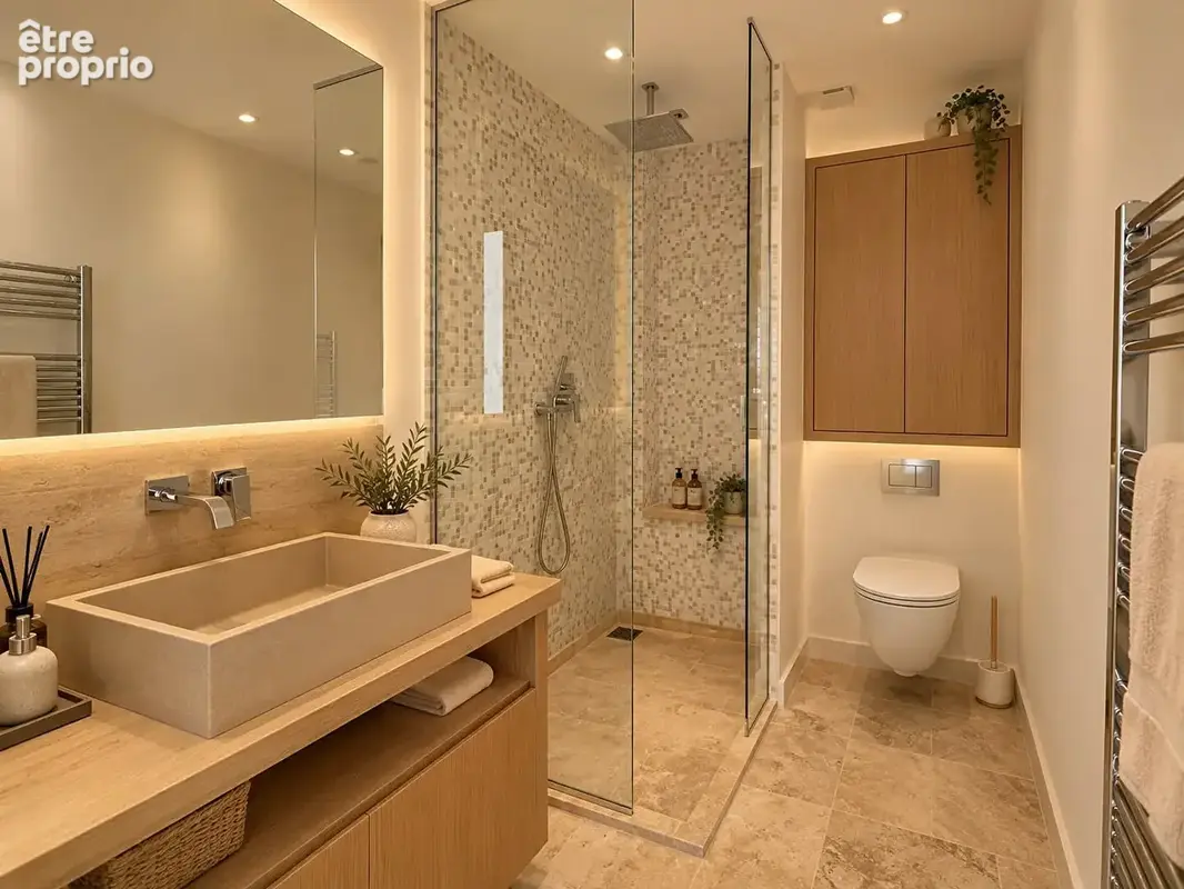 A vendre appartement residence bord de mer, 2 pieces en rez-de-jardin, parking prive aux issambres - photo 7