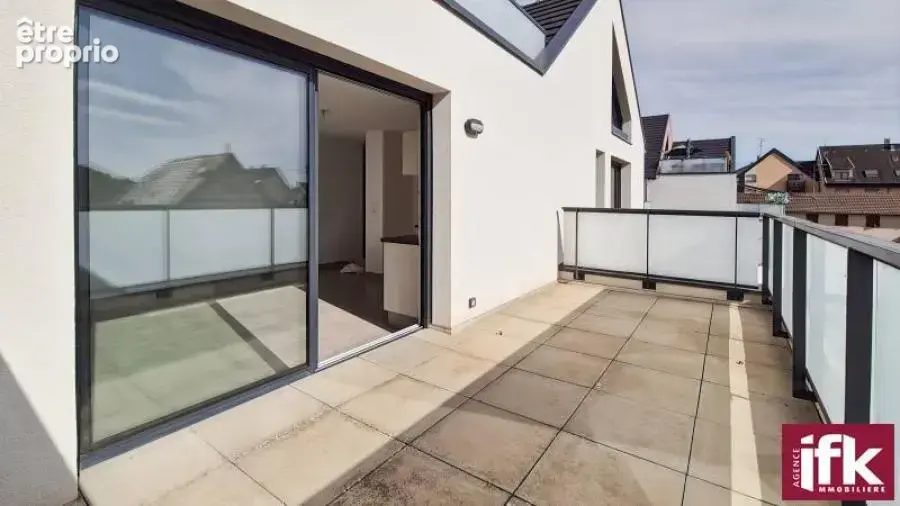 HORBOURG-WIHR : Appartement 2 pièces avec terrasse, garage et parking - photo 8