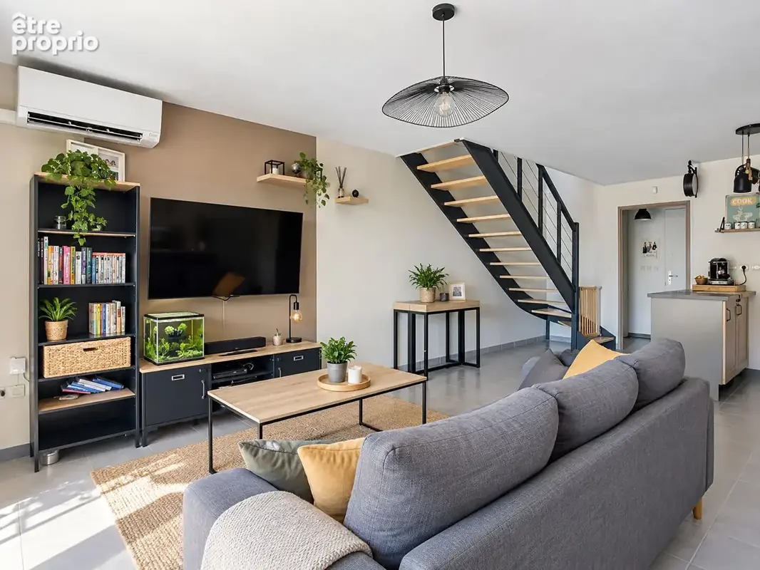 Appartement Duplex Bruguières 3 pièces de 63.28 m² avec jardin, parking et cellier / atelier - photo 1