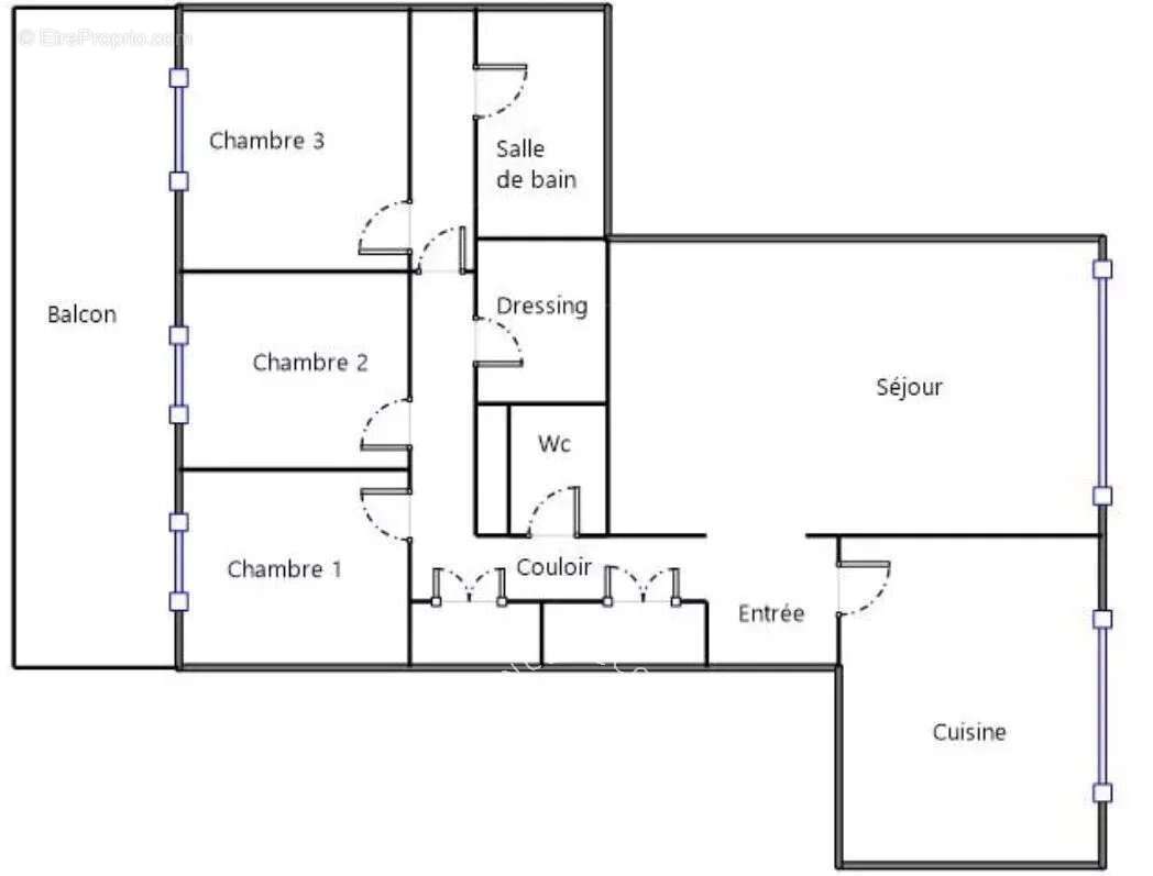 Appartement à MARSEILLE-8E