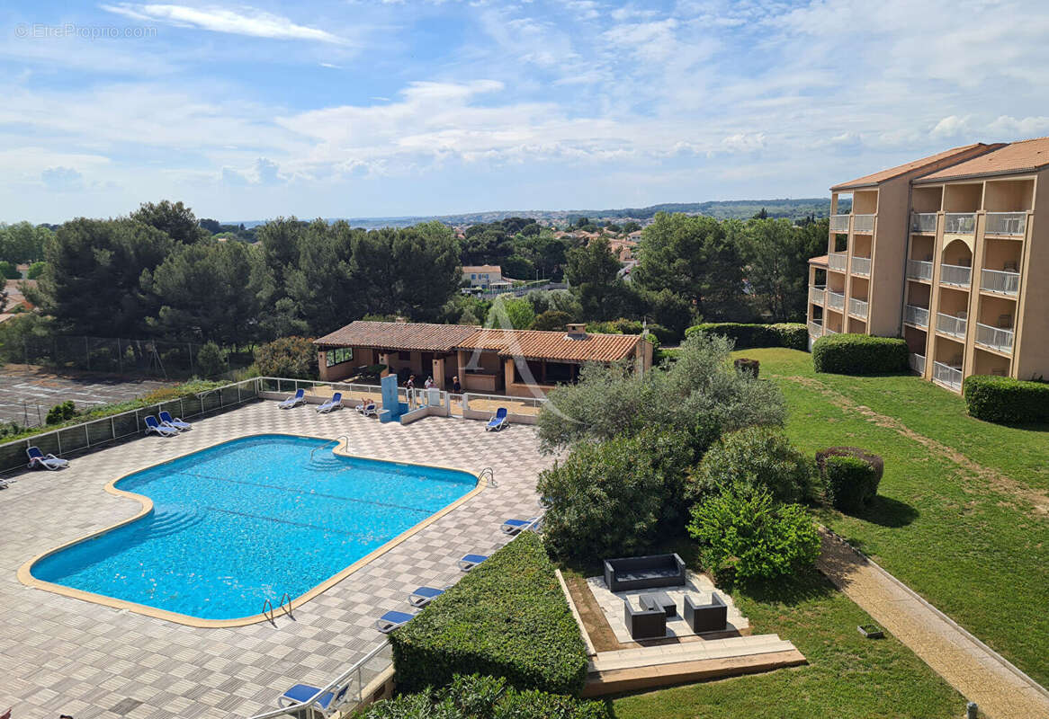 Appartement Balaruc Les Bains 1 pièce(s) 20 m2 avec terrasse et piscine - photo 9