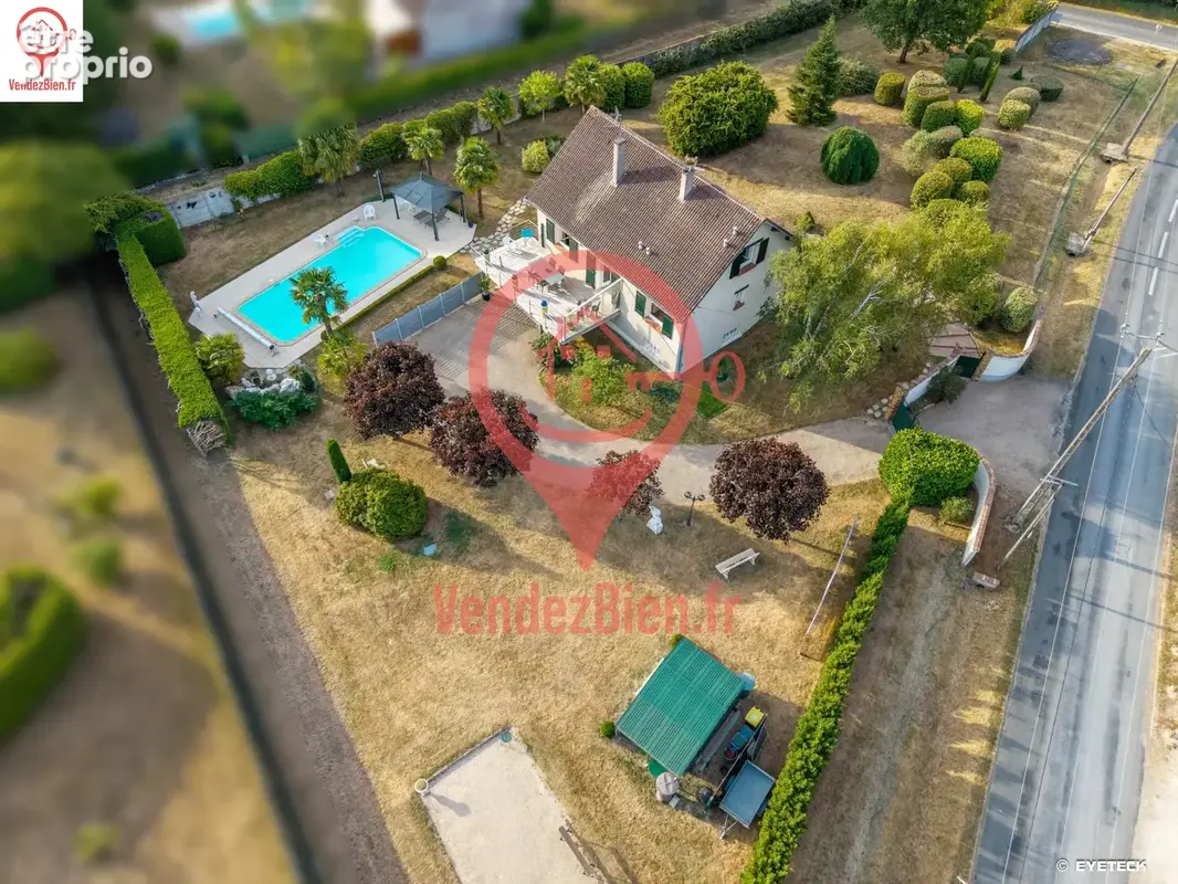 Maison T5 150m2 sur sous-sol - Terrain 3067m2 - Piscine - Terrain de pétanque - photo 21