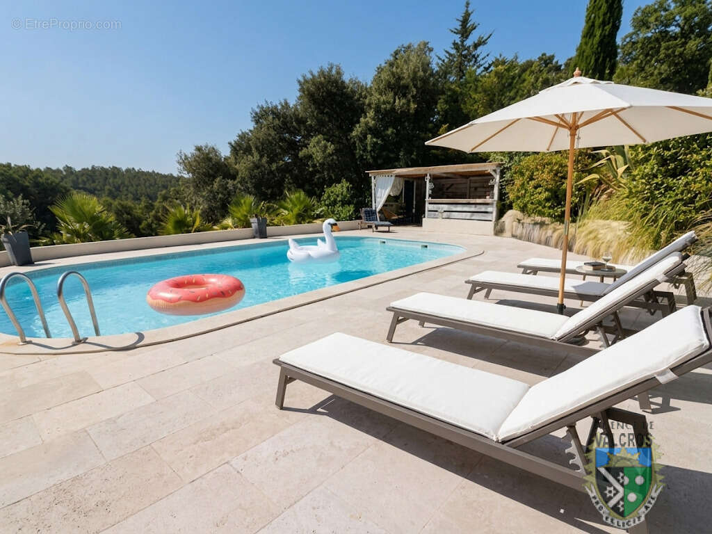 A vendre villa t 4 + t2 garage piscine vue degagee # mer et collines proche #golf de valcros - photo 7