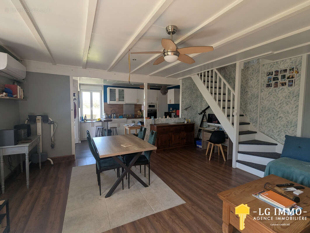 Charmante maison charentaise de 85 m2, 3 chambres, entierement renovee - photo 3
