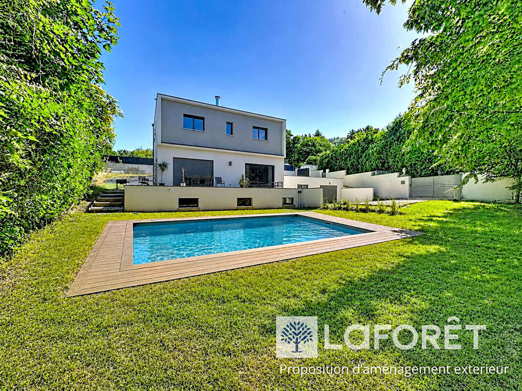 Limonest Maison d'architecte contemporaine avec prestations haut de gamme - photo 4