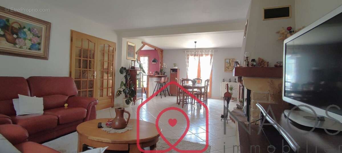 Belle Maison de 135m² 4 Chambres + bureau + Sous-sol complet + 1500m² de terrain. - photo 4