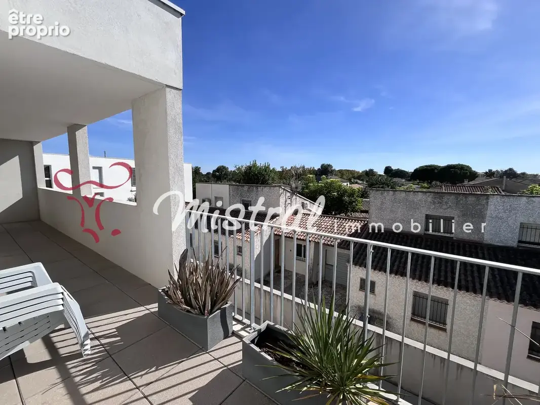 Aigues mortes appartement recent 2 chambres parking terrasse - photo 7