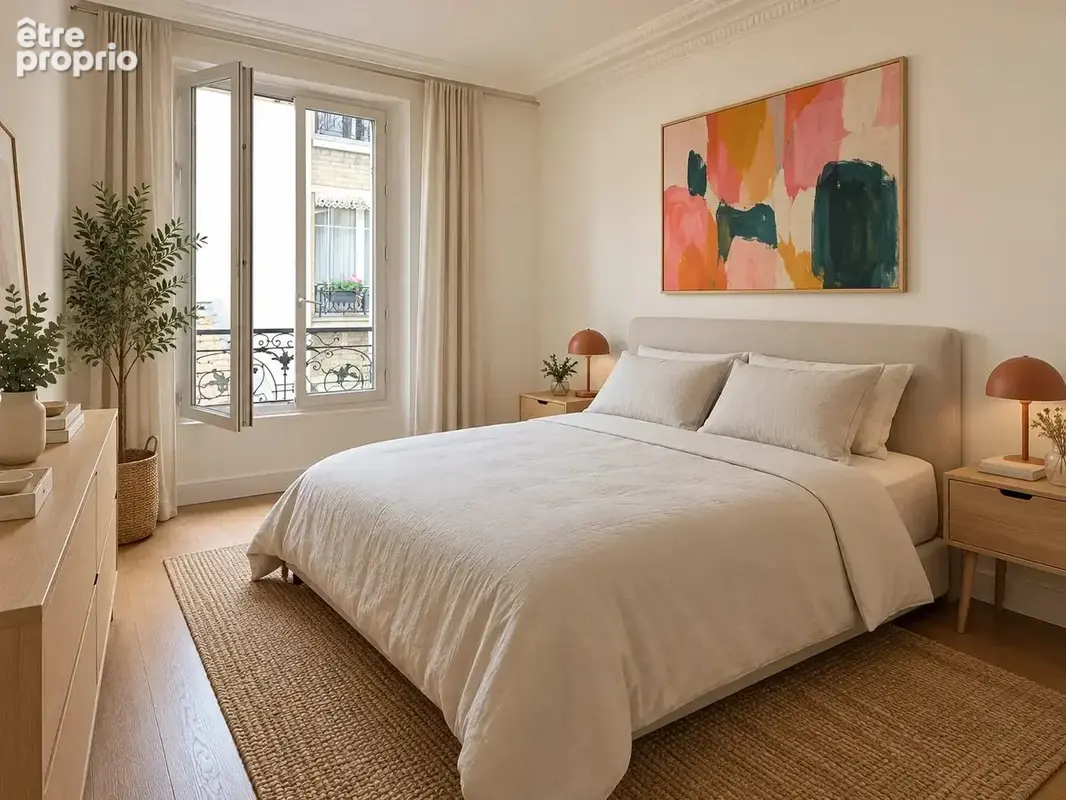 Asnières-sur-seine (rue d'argenteuil) - coup de cœur entièrement rénové - 3 pièces / 2 chambres - dpe c - photo 2
