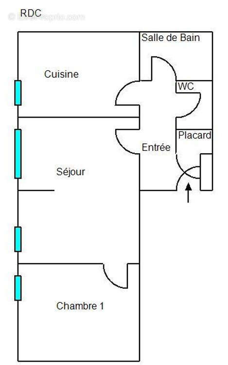 Photo 8 - Appartement à MONTLUCON