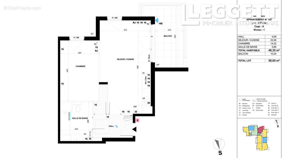 Appartement à ANTIBES