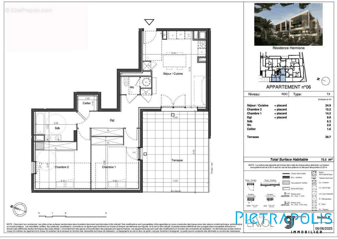 Appartement 73 m² à Sete  - photo 2