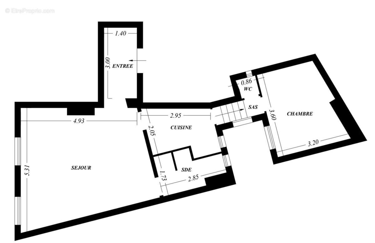 Appartement à PARIS-3E