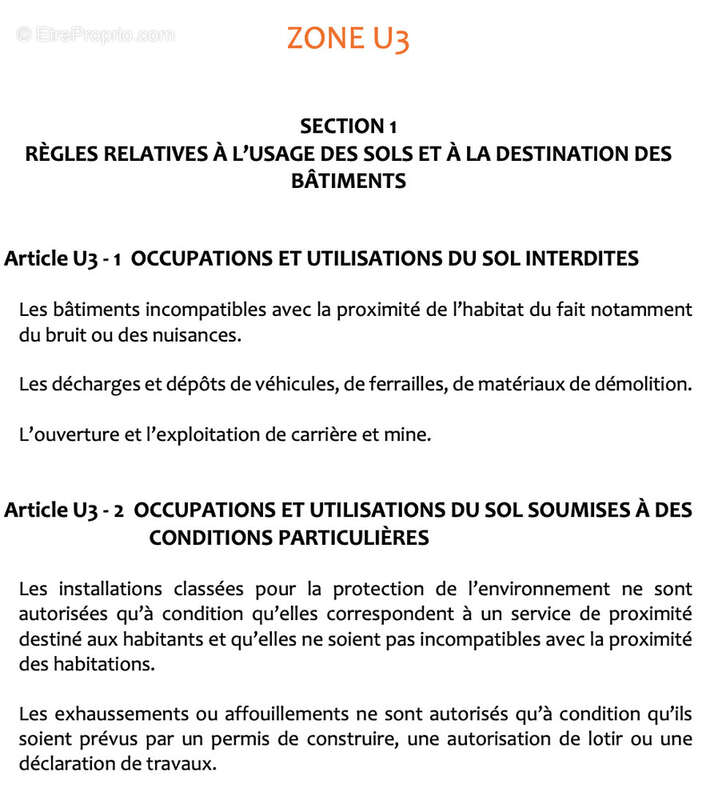 Terrain à SAINT-FRANCOIS