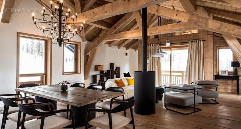 ''les bureaux et logements de ferdinand'' briancon  centre ville appartement t3 1er étage - photo 8