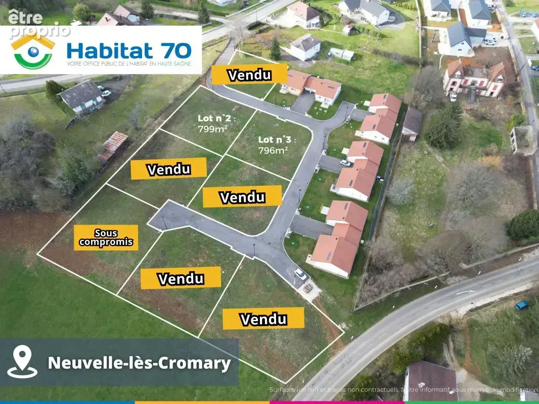 Photo Terrain à Neuvelle-Les-Cromary au prix de 70 844€