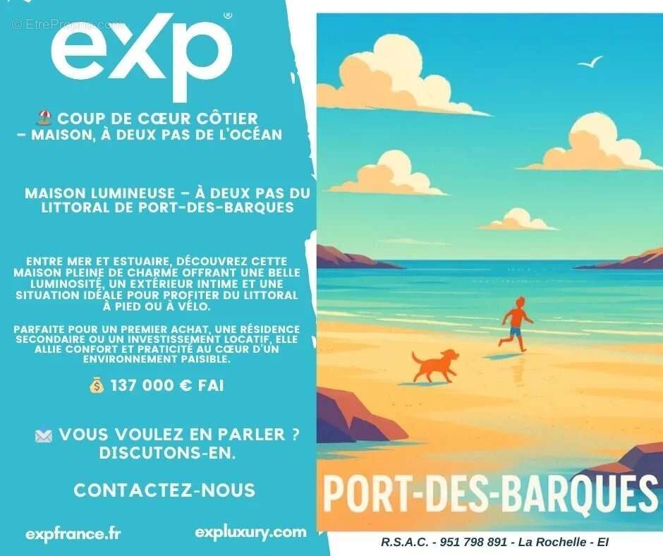 Maison à PORT-DES-BARQUES