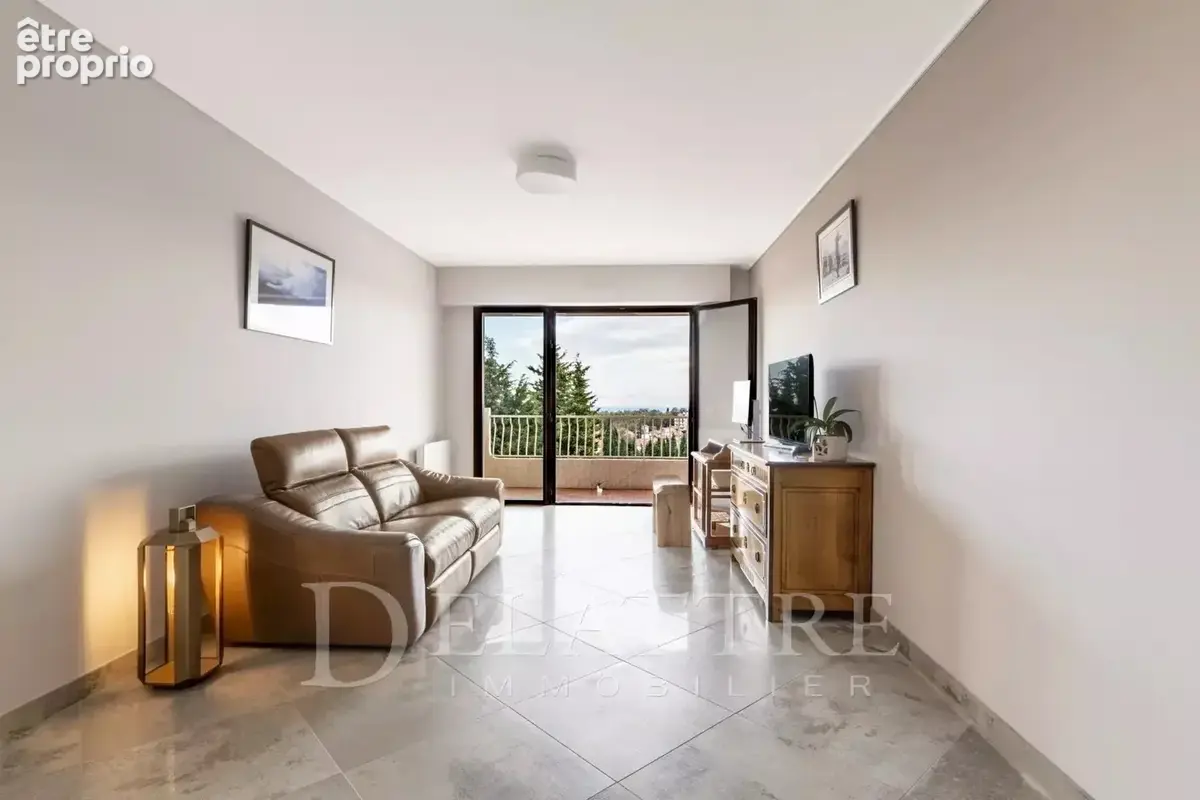 Vence-appartement 3 pieces renove apercu mer - photo 4