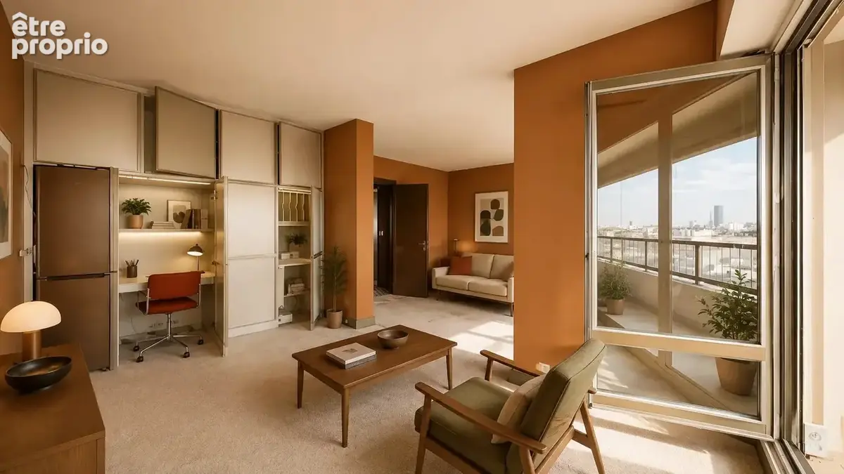 Appartement familial — Vue panoramique — 3 chambres — terrasse — Parking & cave Paris XIII - photo 8