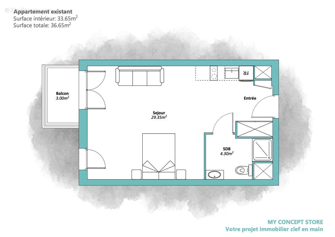 Appartement à HOUILLES