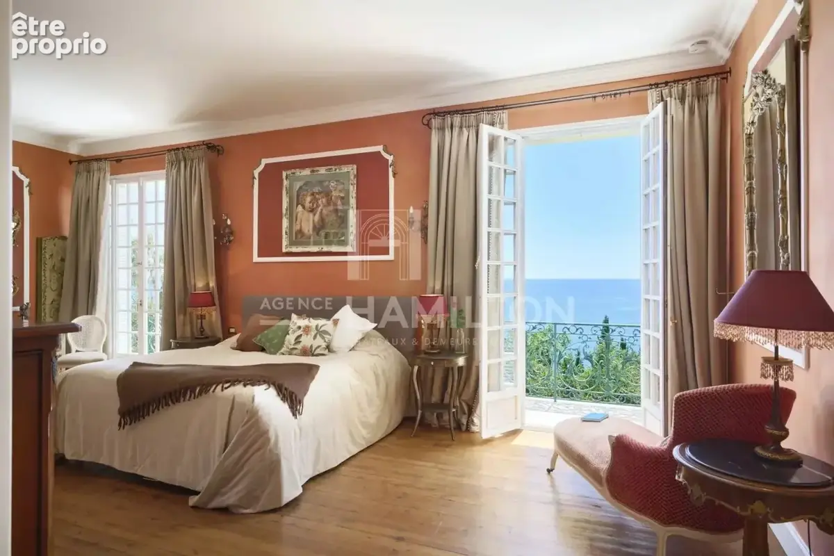 Rare, vue mer panoramique, Belle Époque, proche de Monaco. - photo 9