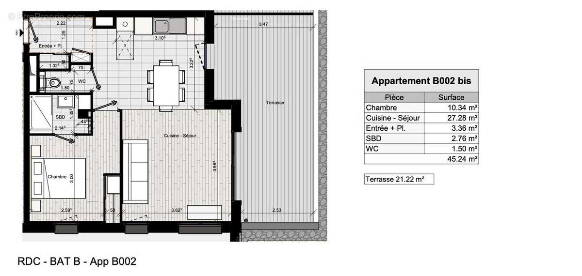 Appartement à MORILLON