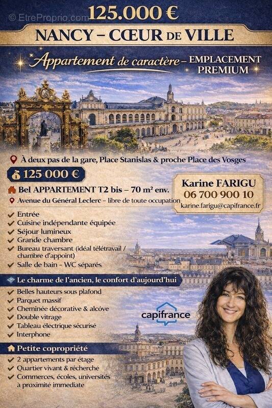 Appartement à NANCY
