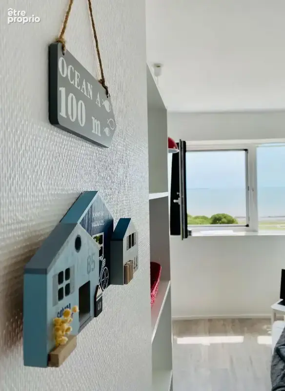 La rochelle face a la mer studio meuble de 18.61m² ; - photo 4