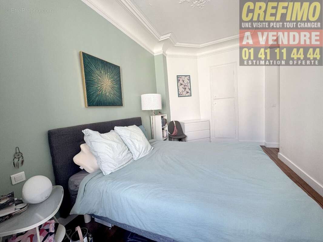 Appartement de caractère avec cachet, belle pièce de vie, cuisine aménagée à Asnières-sur-Seine. - photo 6