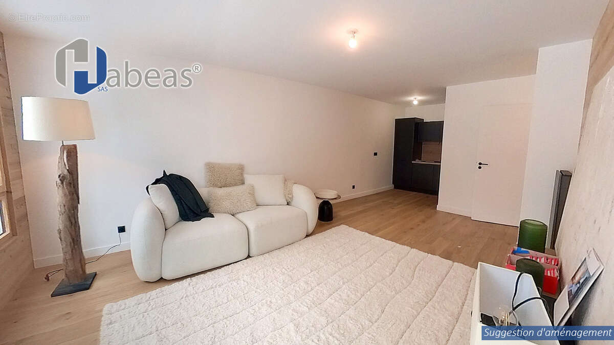 T2 avec 1 chambre et un Balcon de 16.31m², Un Casier à Ski, et un cellier - photo 7