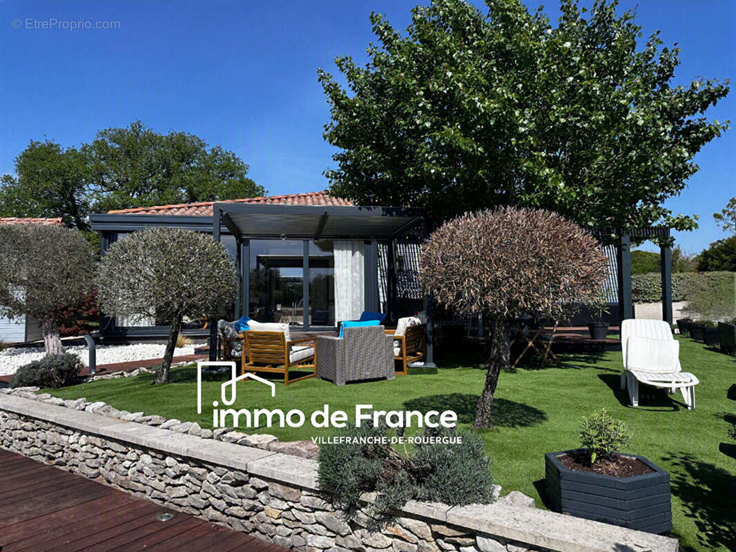 Vente viager occupé : dans un bel environnement de campagne maison d'architecte 149 m² avec piscine sur 3113 m² de terrain - photo 9