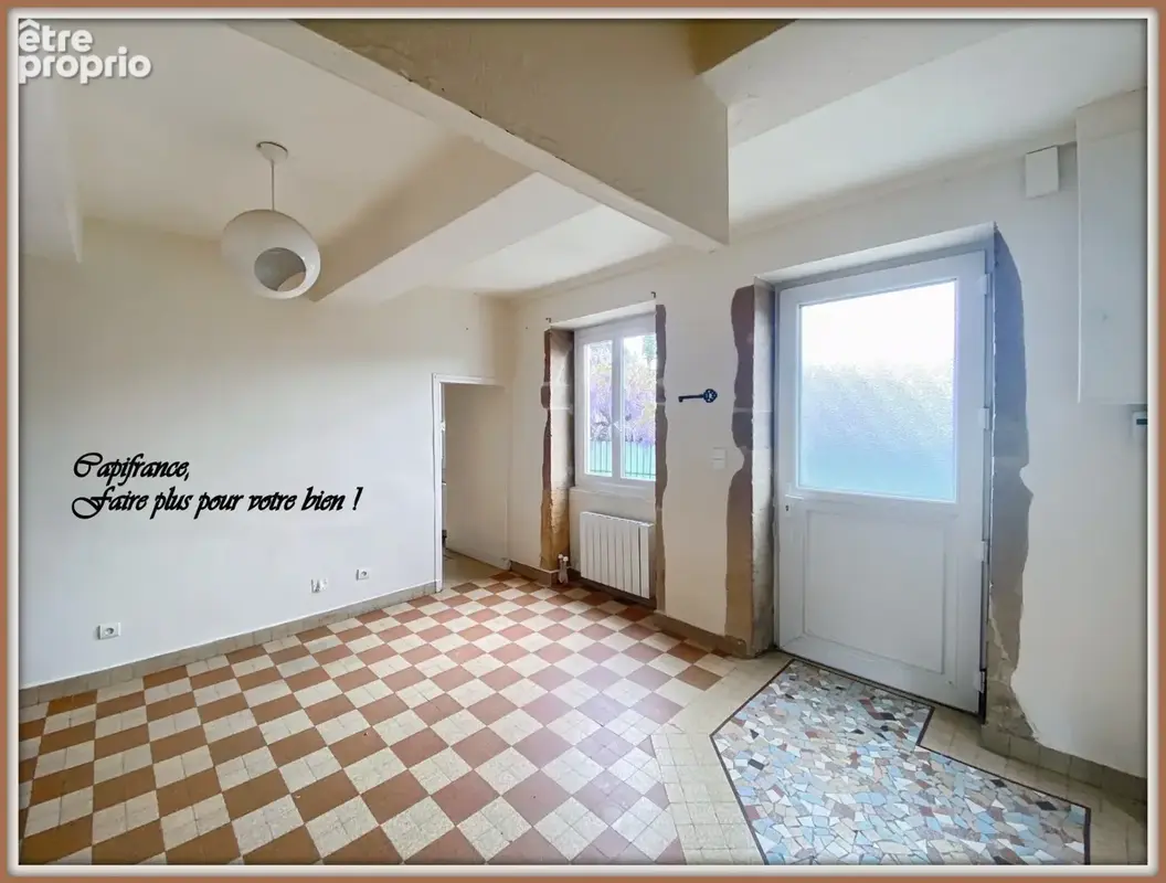 Dpt Saône et Loire (71), à vendre LA CHAPELLE SOUS DUN - maison 78 m² 4 pièces, 2 chambres, sur un terrain de 826 m² - photo 5