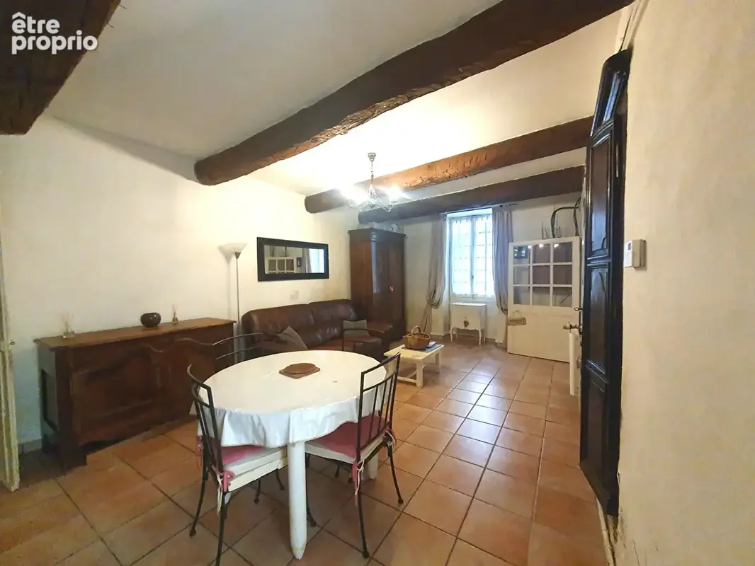 Calvisson maison de village en pierres avec cour - photo 8