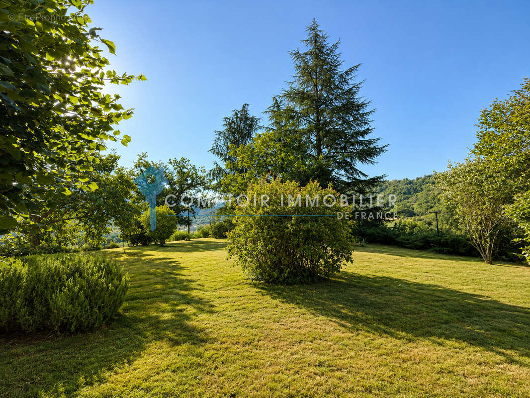 Meyras   Maison individuelle avec 3 800 m2 de terrain attenant, bois et vue dégagée - photo 13