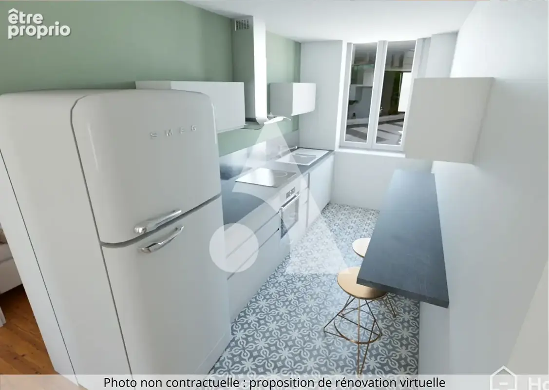 115m² de caractère, en duplex, au centre ville - photo 6