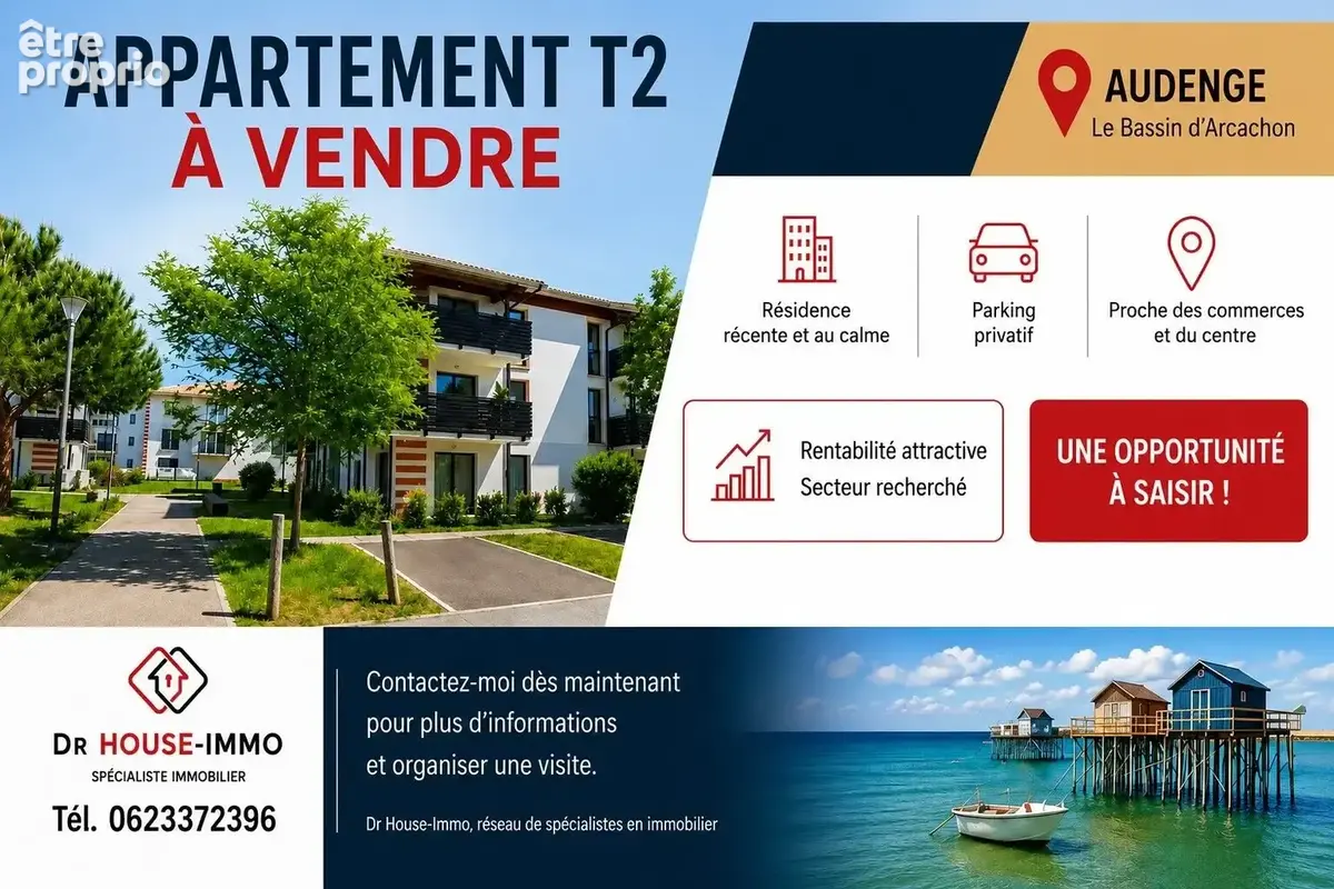 Appartement 2 pièces 43 m² à vendre à Audenge (33980) - photo 10
