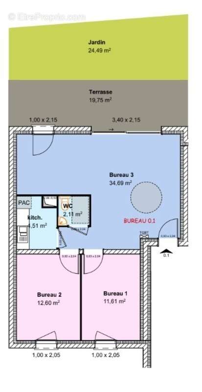 Appartement à VERNY